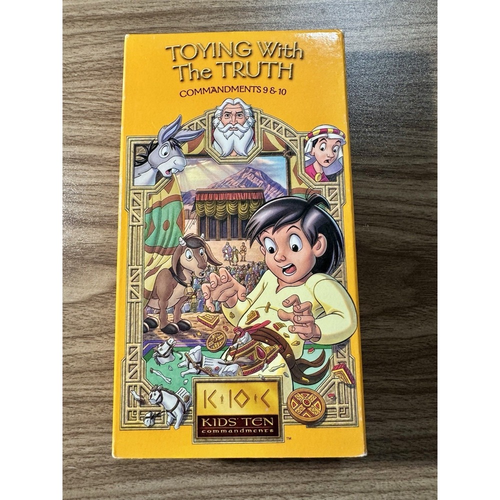 Toying With The Truth Kids Ten Commandments 9 & 10  VHS Religious‎ Church